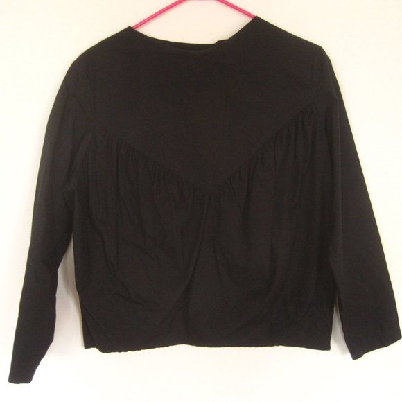 Megshop Black Blouse - Picture 3 of 8
